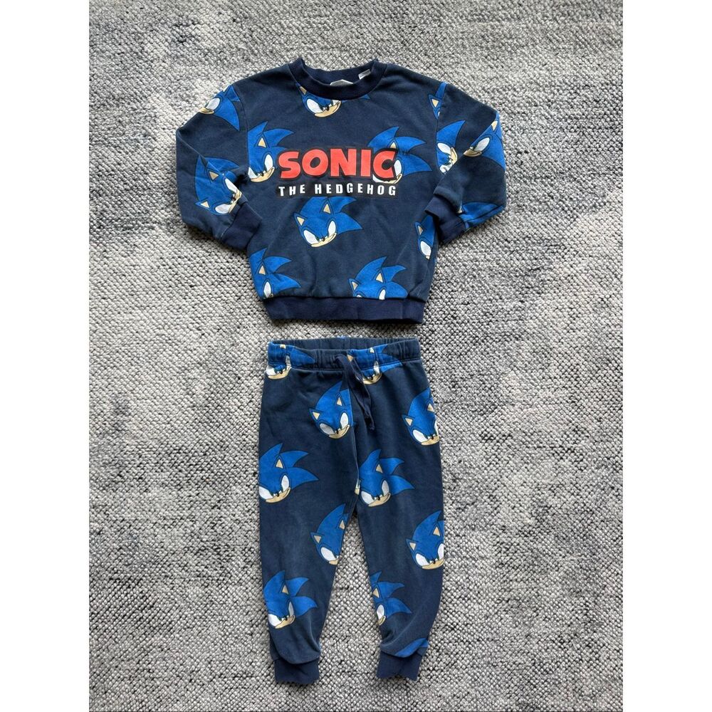 Sonic the Hedgehog x H&M 4T Sweatshirt and Sweatpants Set